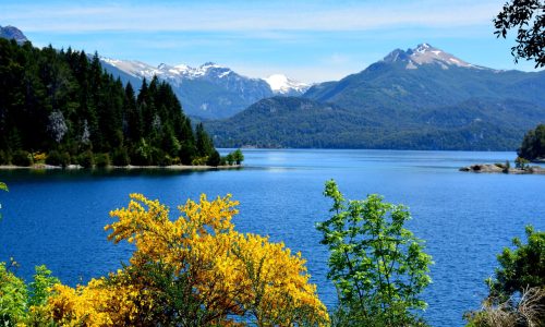 Vista desde Isla Victoria, Bariloche, Argentina