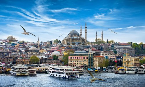 Istanbul the capital of Turkey, eastern tourist city.